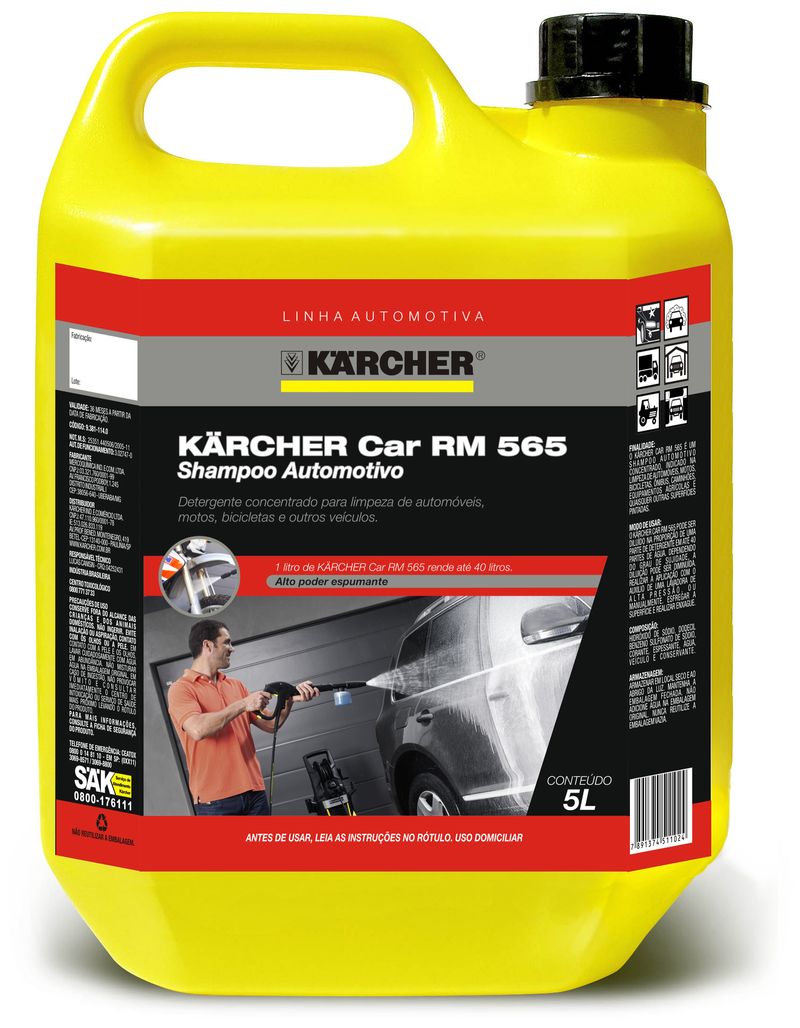 Karcher Shampoo Per Auto E Bici 5L - 62953600